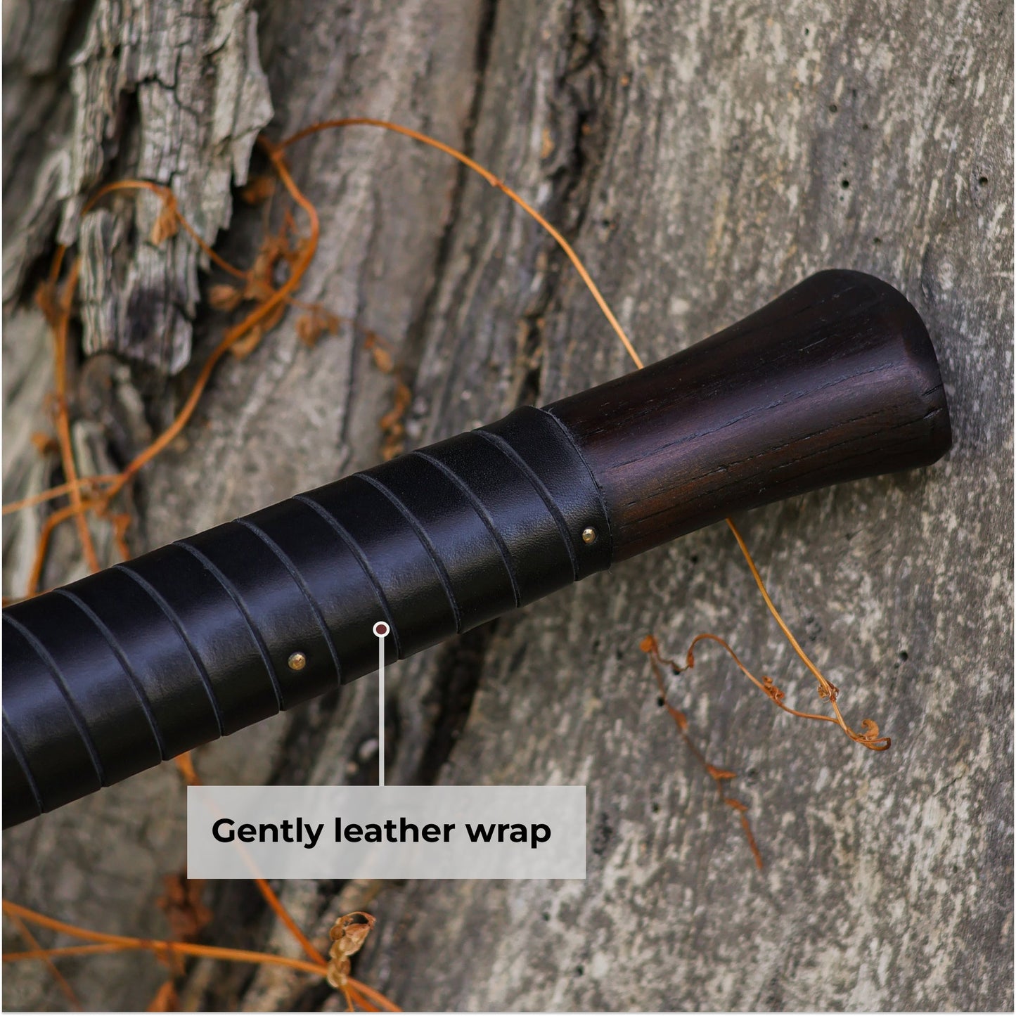 Viking Double-Edged Axe “Havamal” – Hand-Forged Nordic Battle Axe