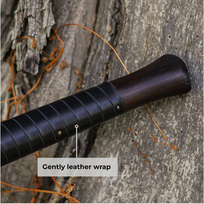 Viking Double-Edged Axe “Havamal” – Hand-Forged Nordic Battle Axe