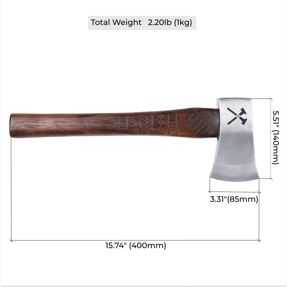 Throwing Axe "Vargr" | Viking Axe