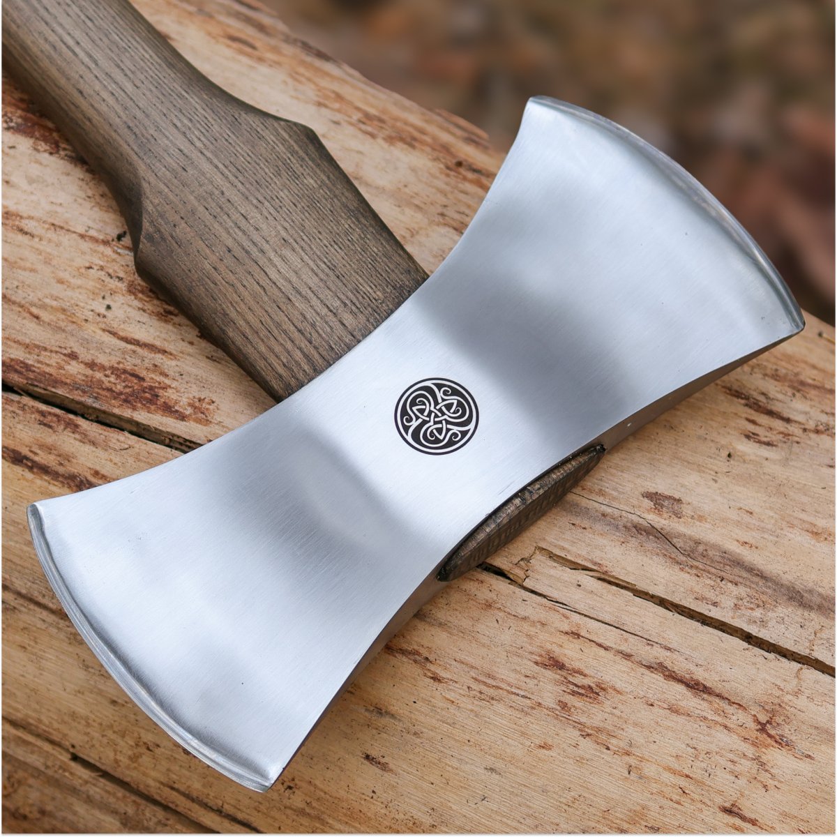 Functional Double Bit Axe “Vargstal” – Hand-Forged Viking Axe