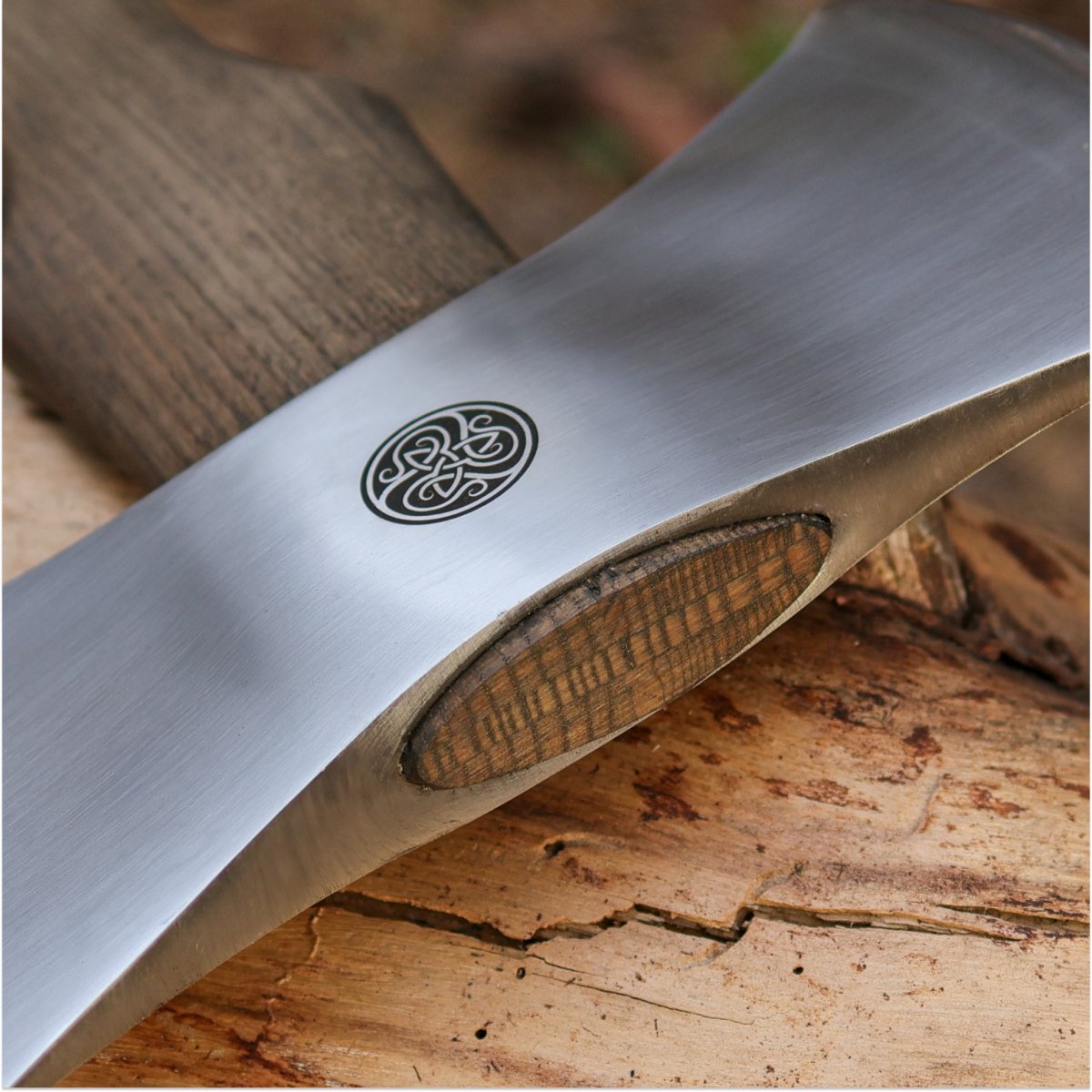 Functional Double Bit Axe “Vargstal” – Hand-Forged Viking Axe