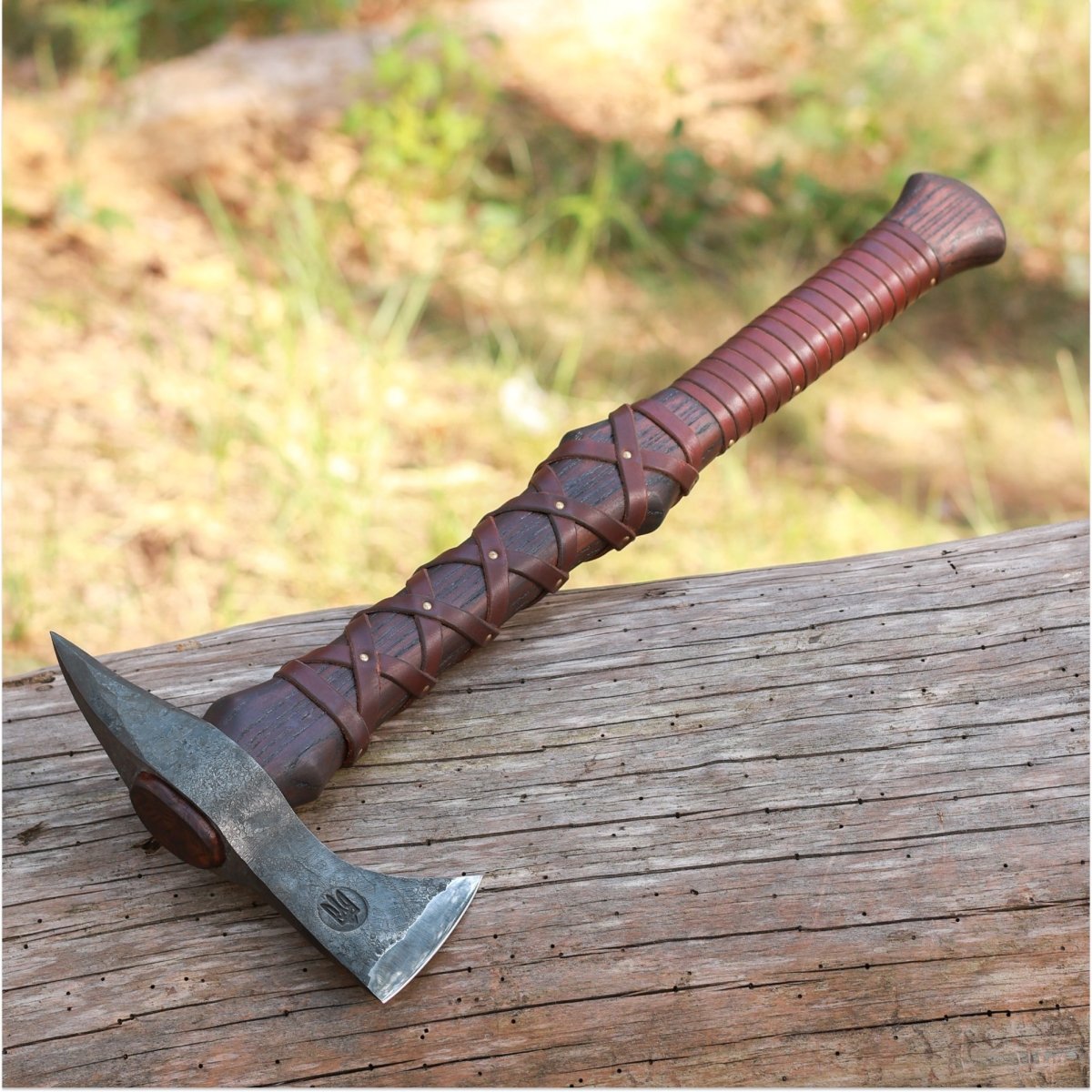 Hand-Forged “Gurons” Spike Tomahawk – Throwing Axe