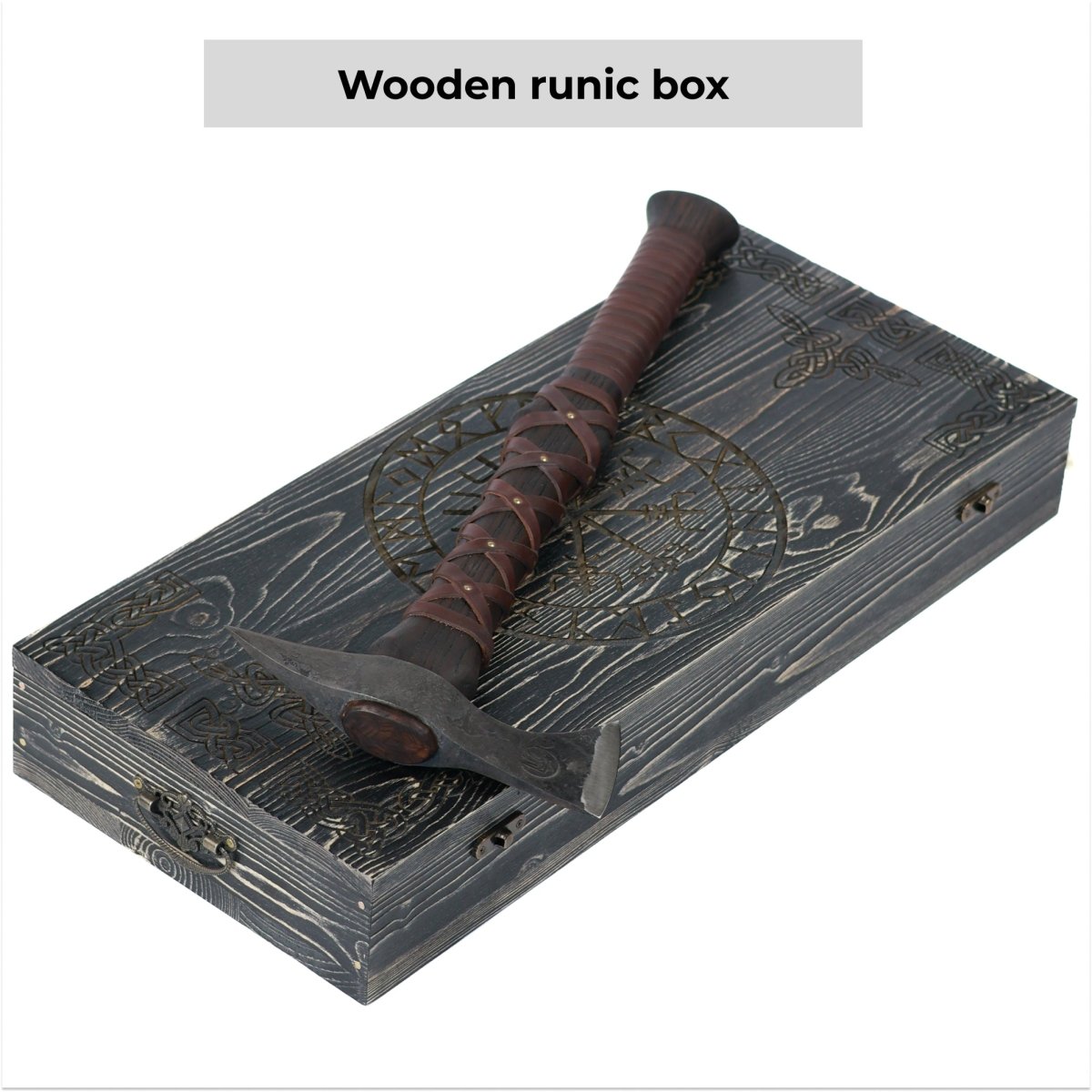 Hand-Forged “Gurons” Spike Tomahawk – Throwing Axe