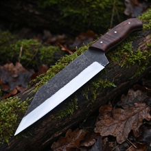Viking-styled seax knife with rosewood handle – view 6