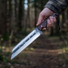 Huntsman Viking-styled seax knife with rosewood handle – view 3