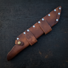 Huntsman Viking-styled seax knife with rosewood handle – view 5