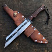Huntsman Viking-styled seax knife with rosewood handle