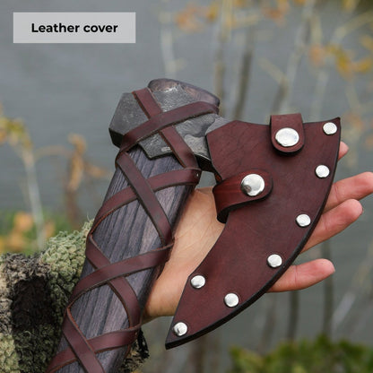🪓 Viking Axe “Ares” – Nordic Hand-Forged Axe