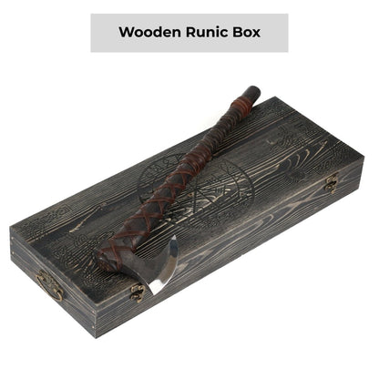 🪓 Viking Axe “Ares” – Nordic Hand-Forged Axe