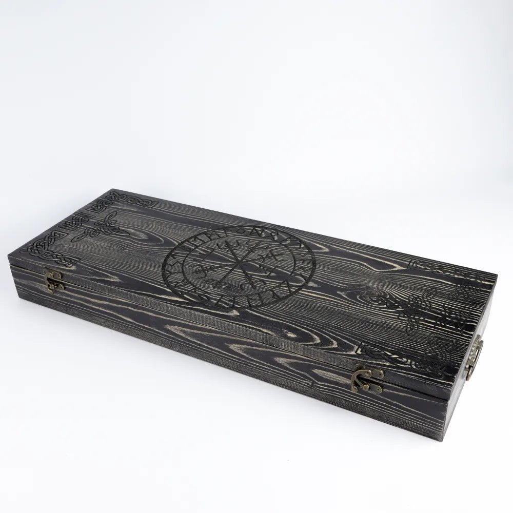 Runic Wooden Gift Box
