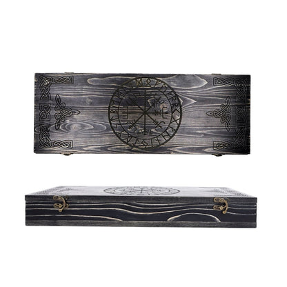 Runic Wooden Gift Box