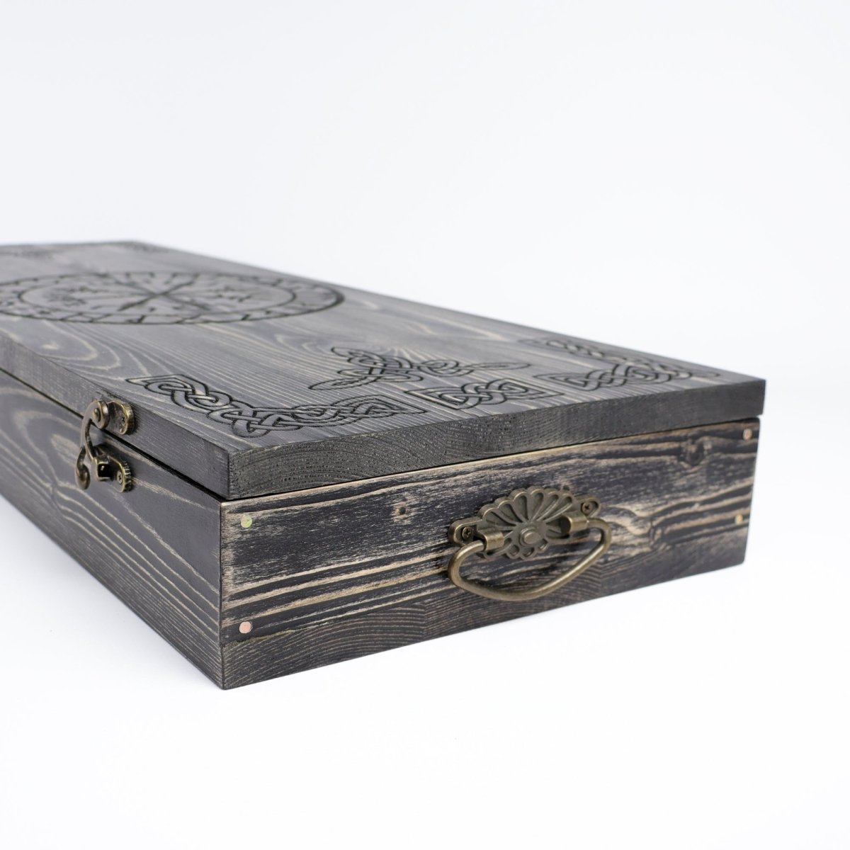 Runic Wooden Gift Box