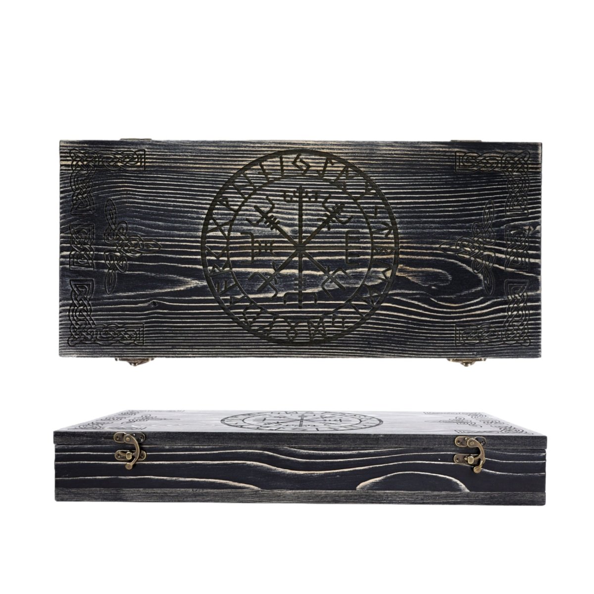 Runic Wooden Gift Box