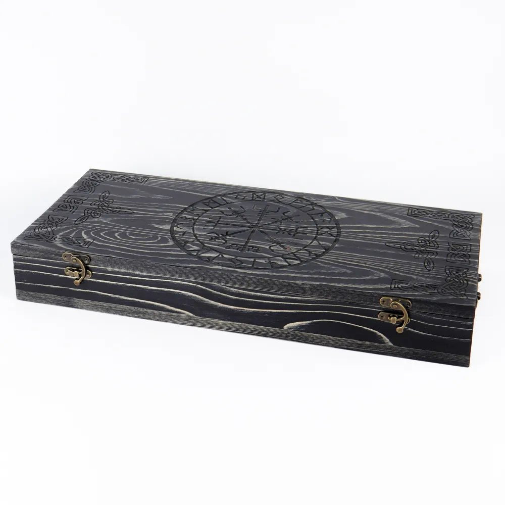 Runic Wooden Gift Box