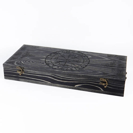 Runic Wooden Gift Box