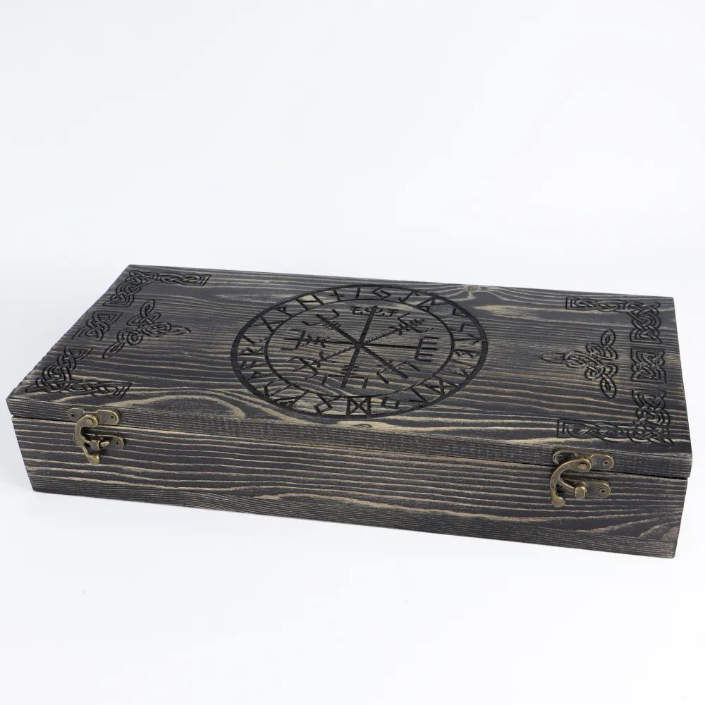 Runic Wooden Gift Box