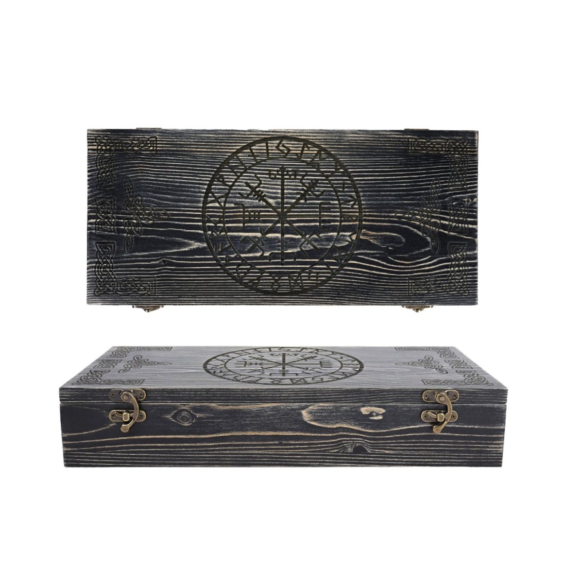 Runic Wooden Gift Box