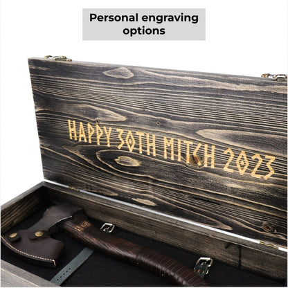 Runic Wooden Gift Box