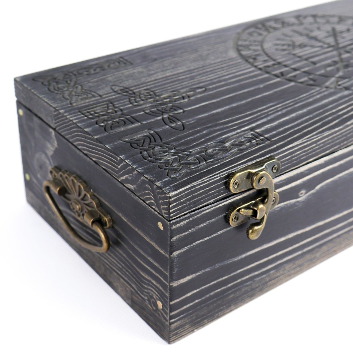 Runic Wooden Gift Box