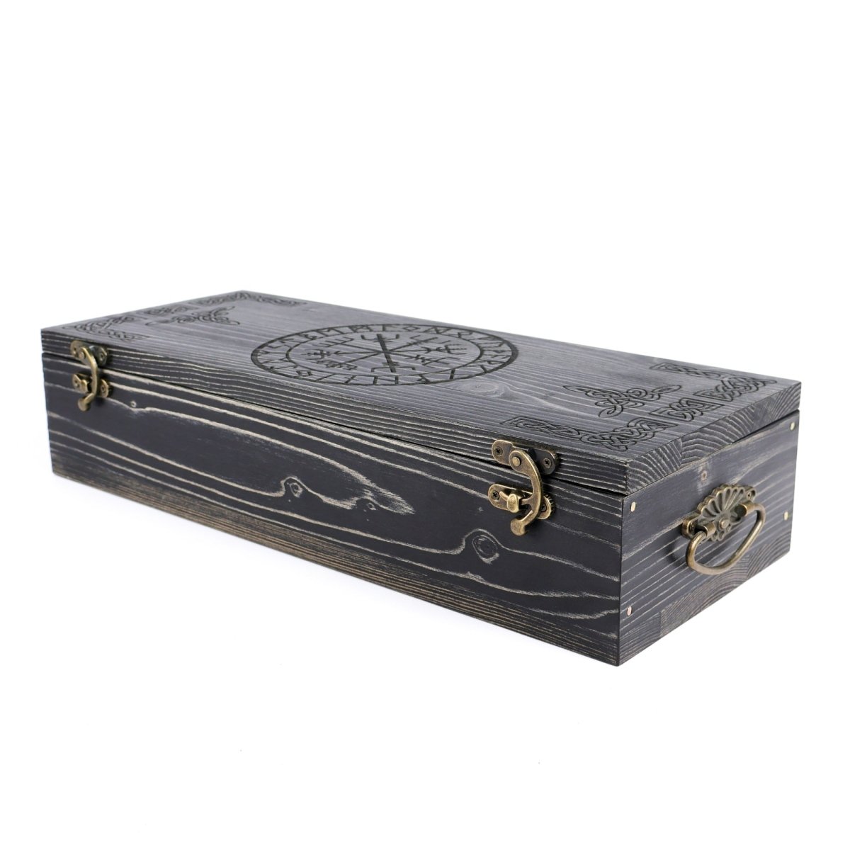Runic Wooden Gift Box