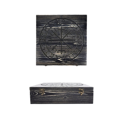 Runic Wooden Gift Box