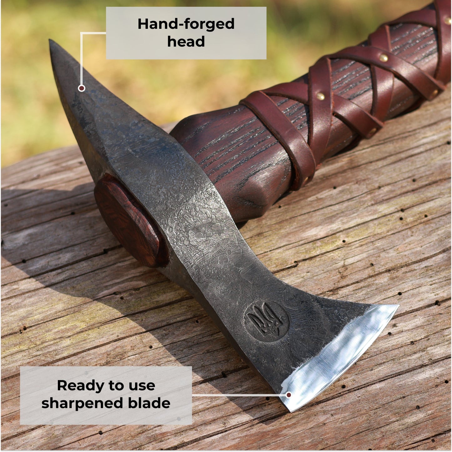 Hand-Forged “Gurons” Spike Tomahawk – Throwing Axe