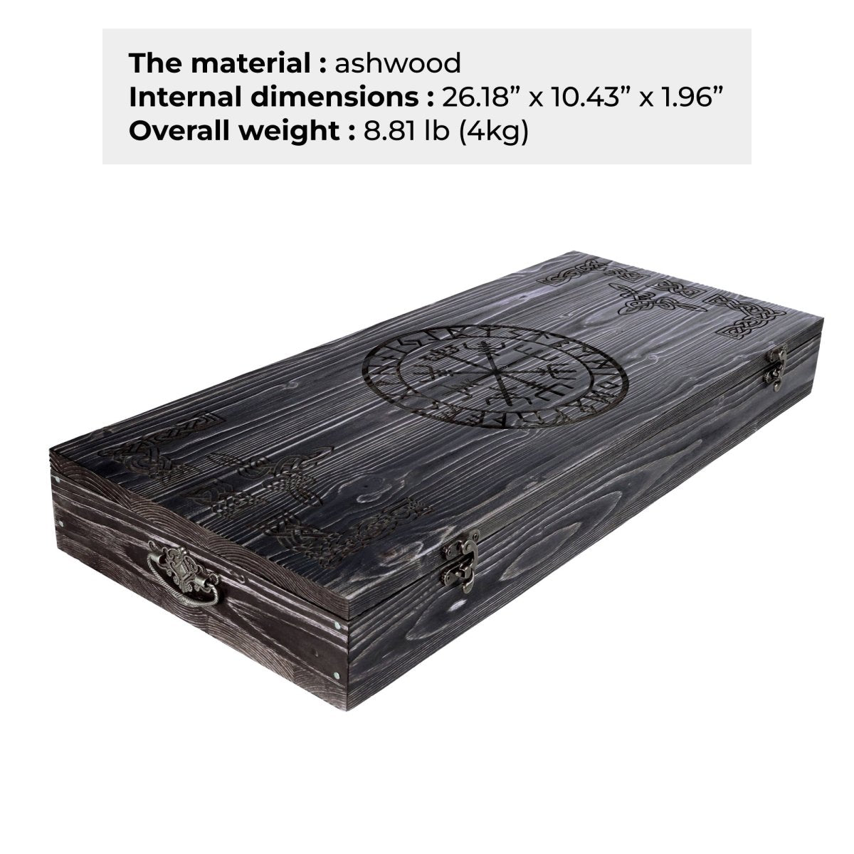 Wooden Box for Double-Bit Axe