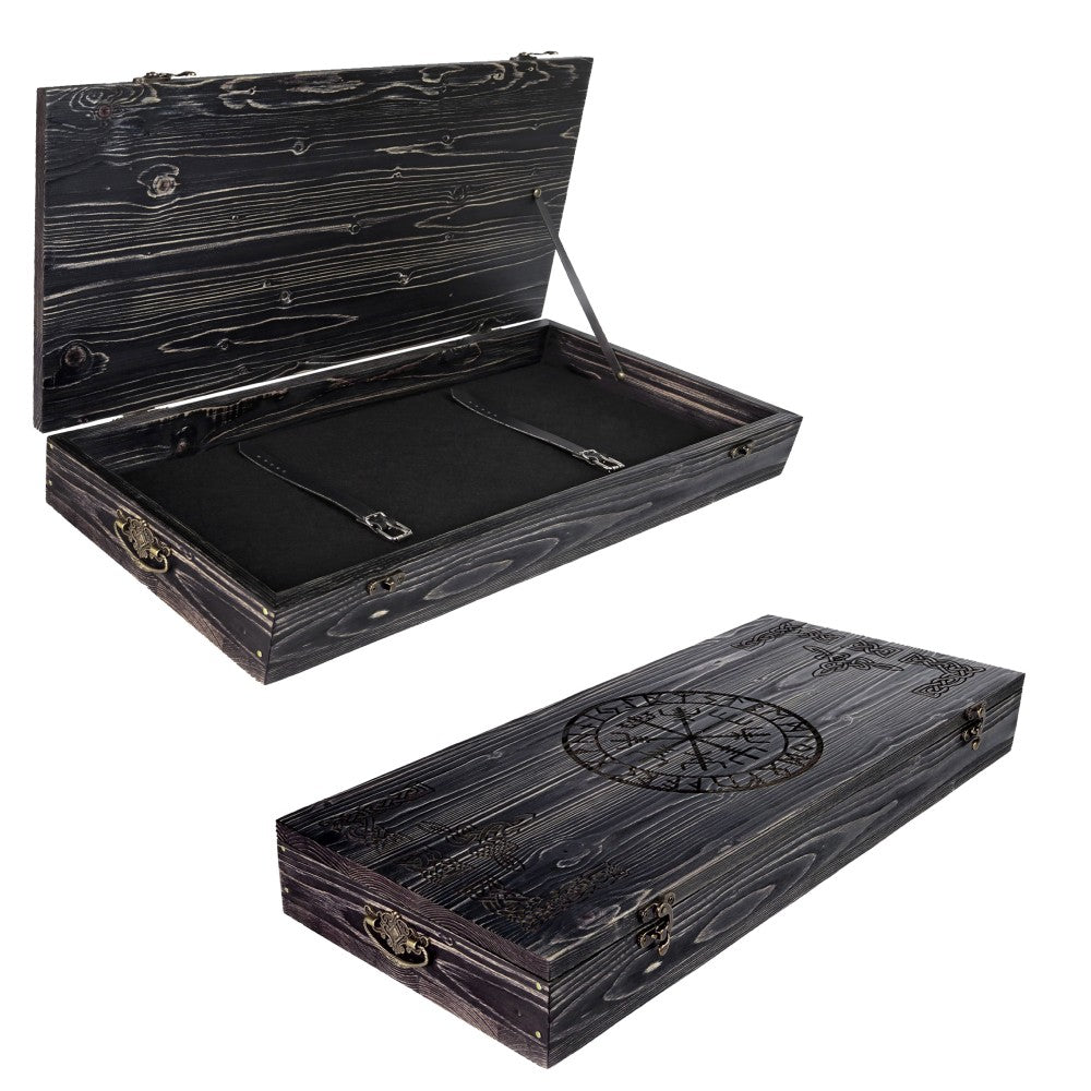 Wooden Box for Double-Bit Axe