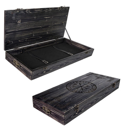 Wooden Box for Double-Bit Axe