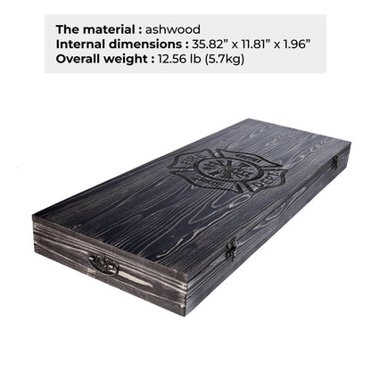 Wooden Box for Fireman’s Axe