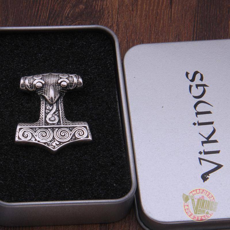 925 Sterling Silver Scania Thor Hammer - VikingsBrand