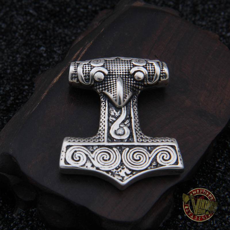 925 Sterling Silver Scania Thor Hammer - VikingsBrand