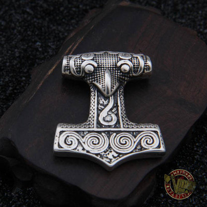 925 Sterling Silver Scania Thor Hammer - VikingsBrand