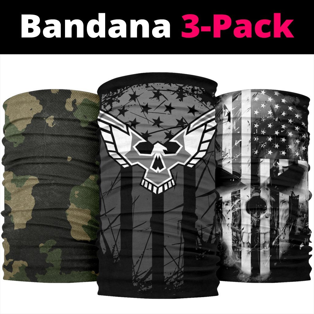 American Flag & Camo Neck Gaiter | Face Shield