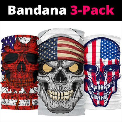 American Skull Neck Gaiter | Face Shield