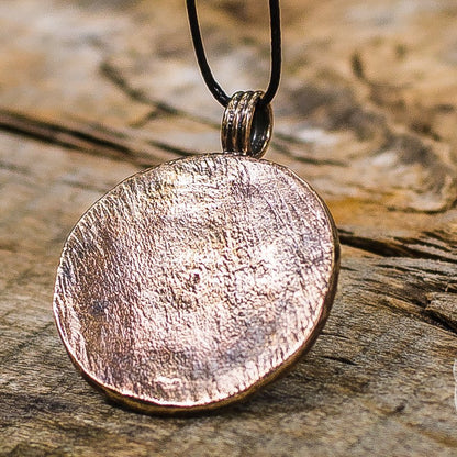 Antique Viking Shield Bronze Pendant - VikingsBrand