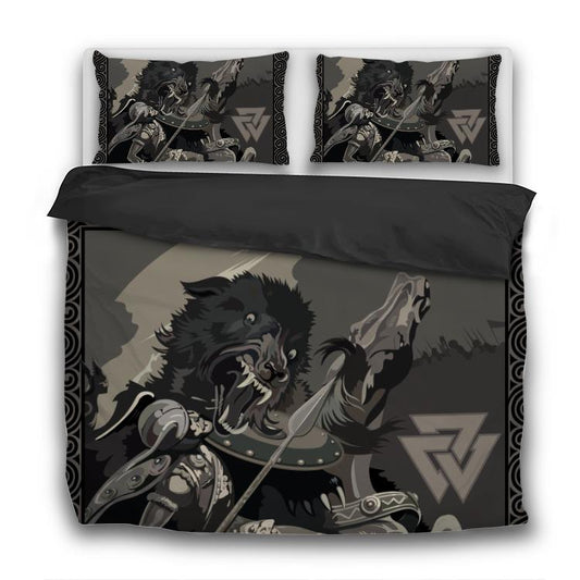 Battle of the God Odin - 3 Pcs Bedding Sets - VikingsBrand