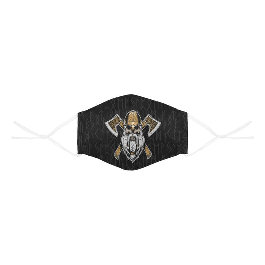 Bearded Viking Warrior Face Mask Cover