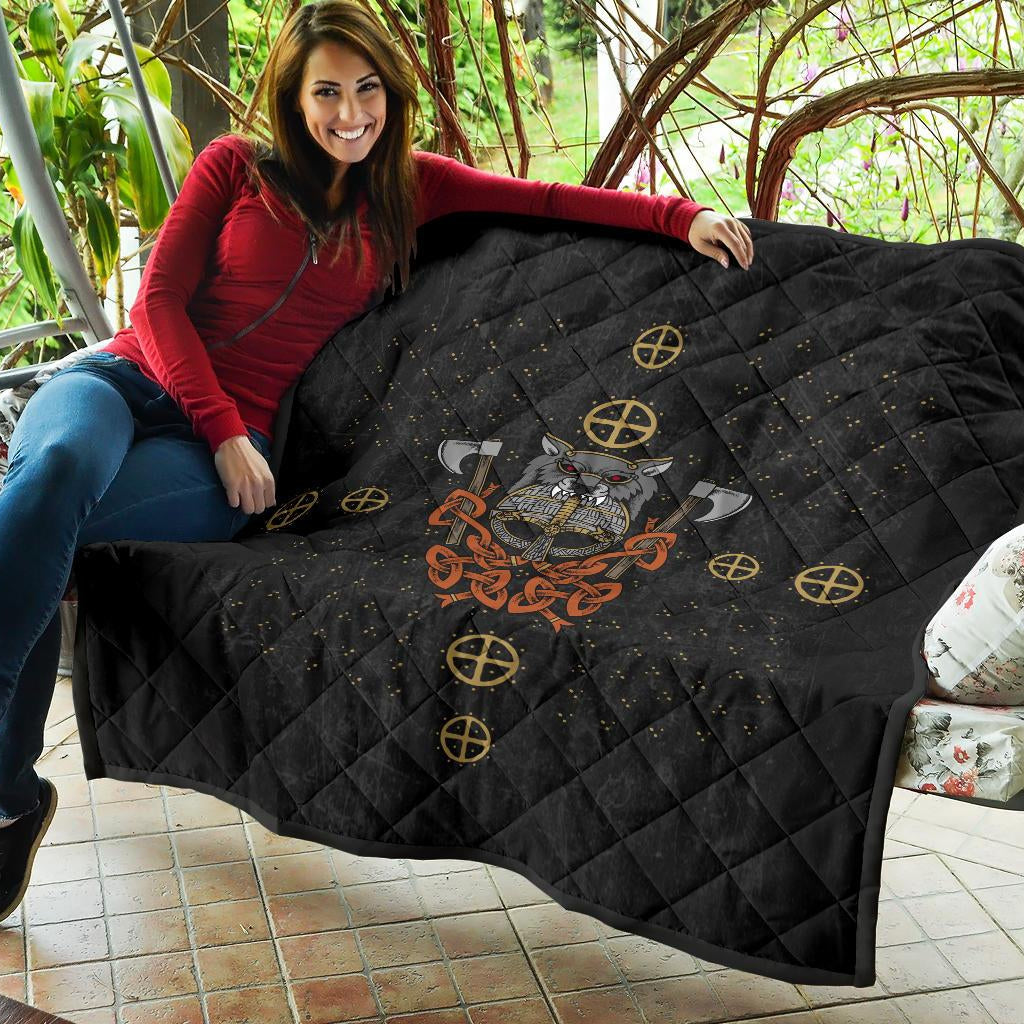 Berserker Line Premium Quilt - Viking Home Decor