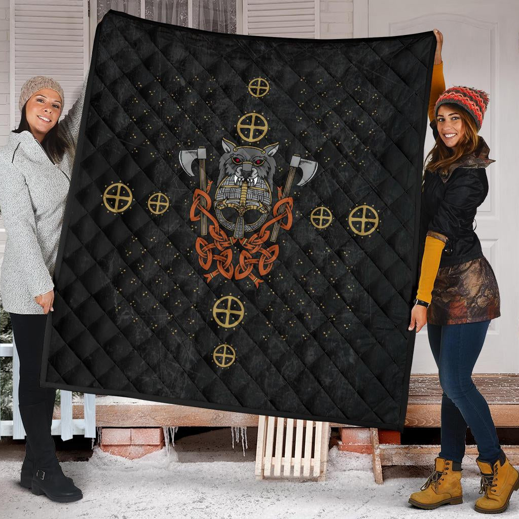 Berserker Line Premium Quilt - Viking Home Decor