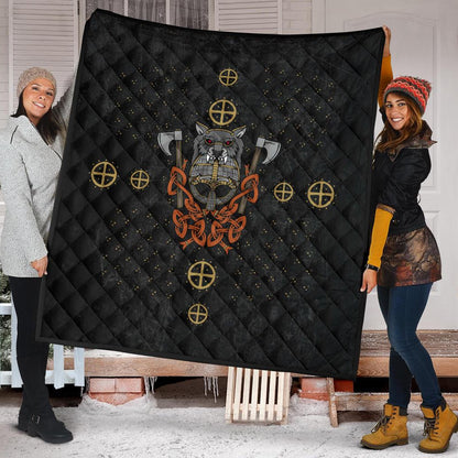 Berserker Line Premium Quilt - Viking Home Decor