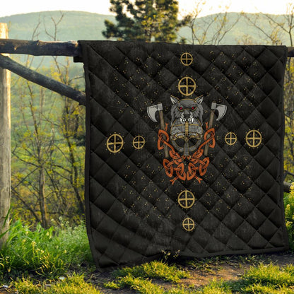 Berserker Line Premium Quilt - Viking Home Decor