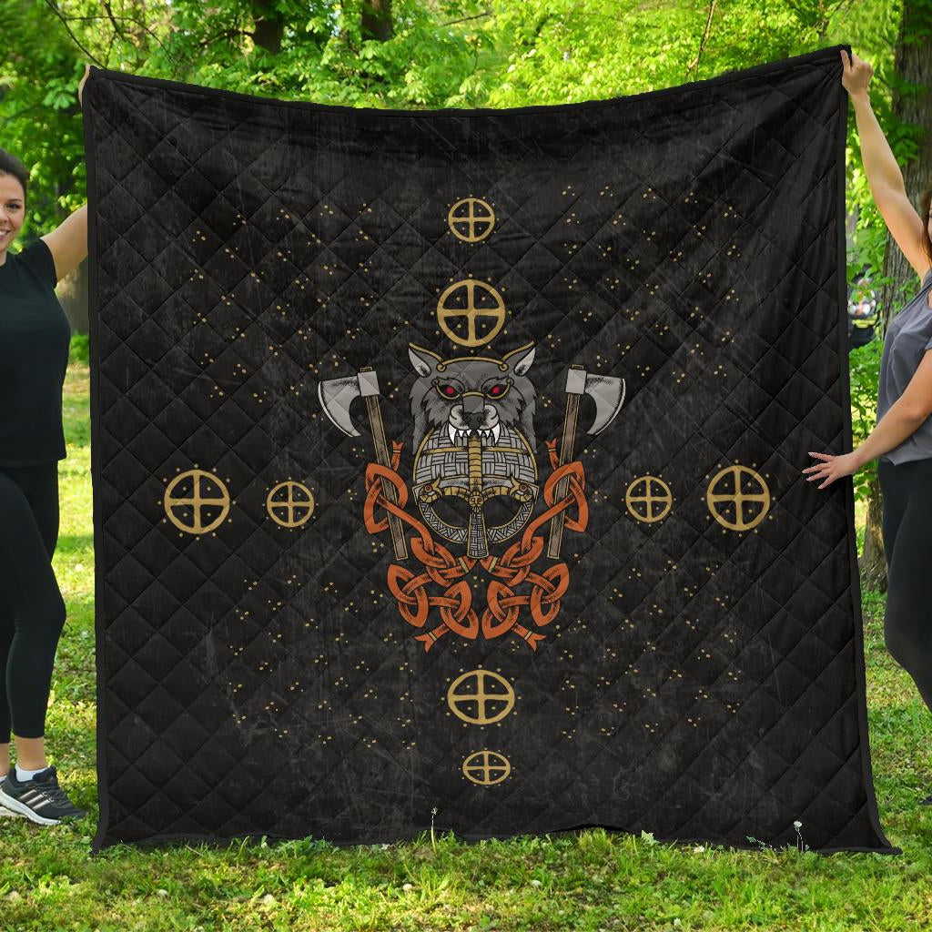 Berserker Line Premium Quilt - Viking Home Decor