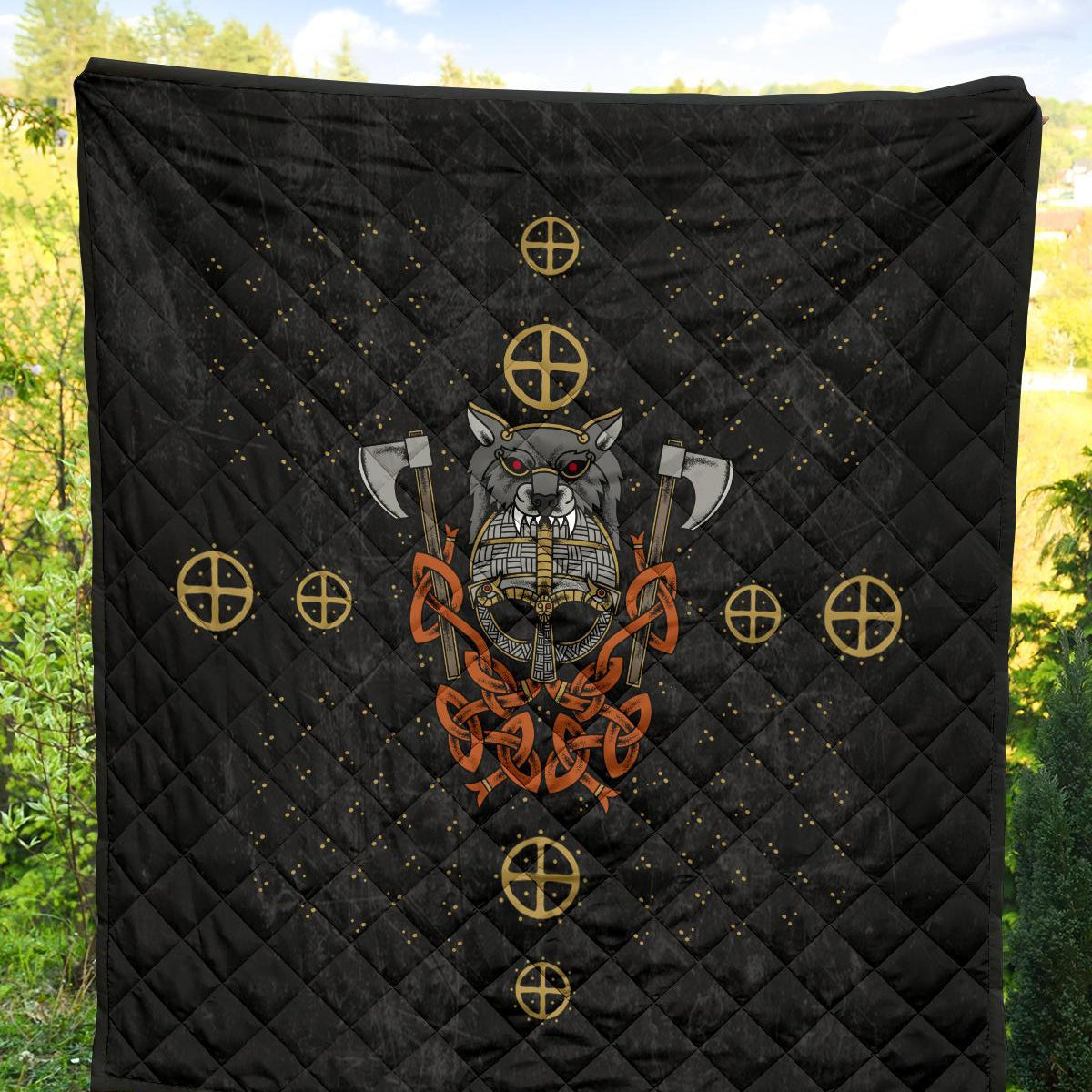 Berserker Line Premium Quilt - Viking Home Decor