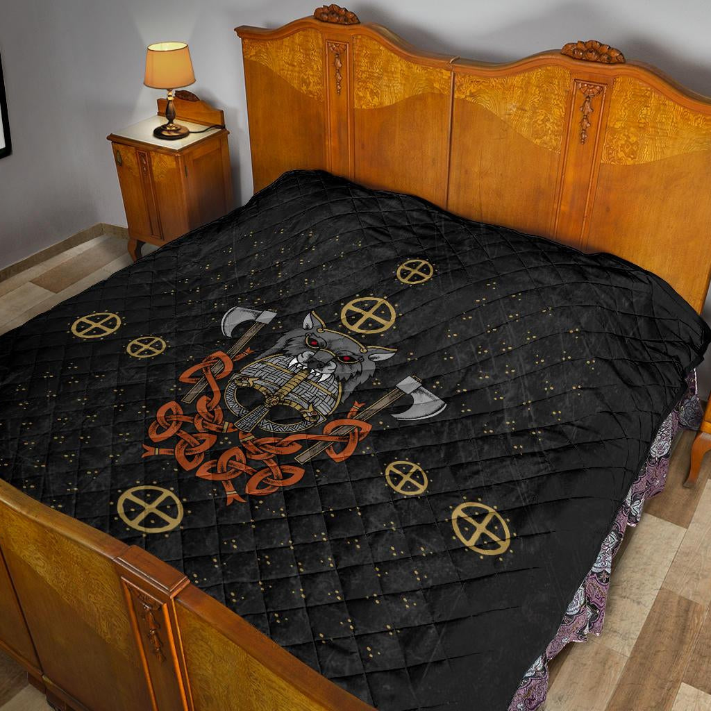 Berserker Line Premium Quilt - Viking Home Decor