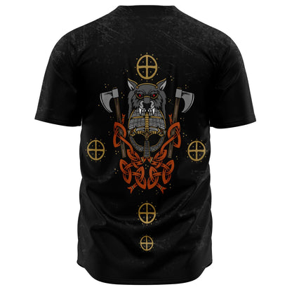 Berserker Line Viking Baseball Jersey