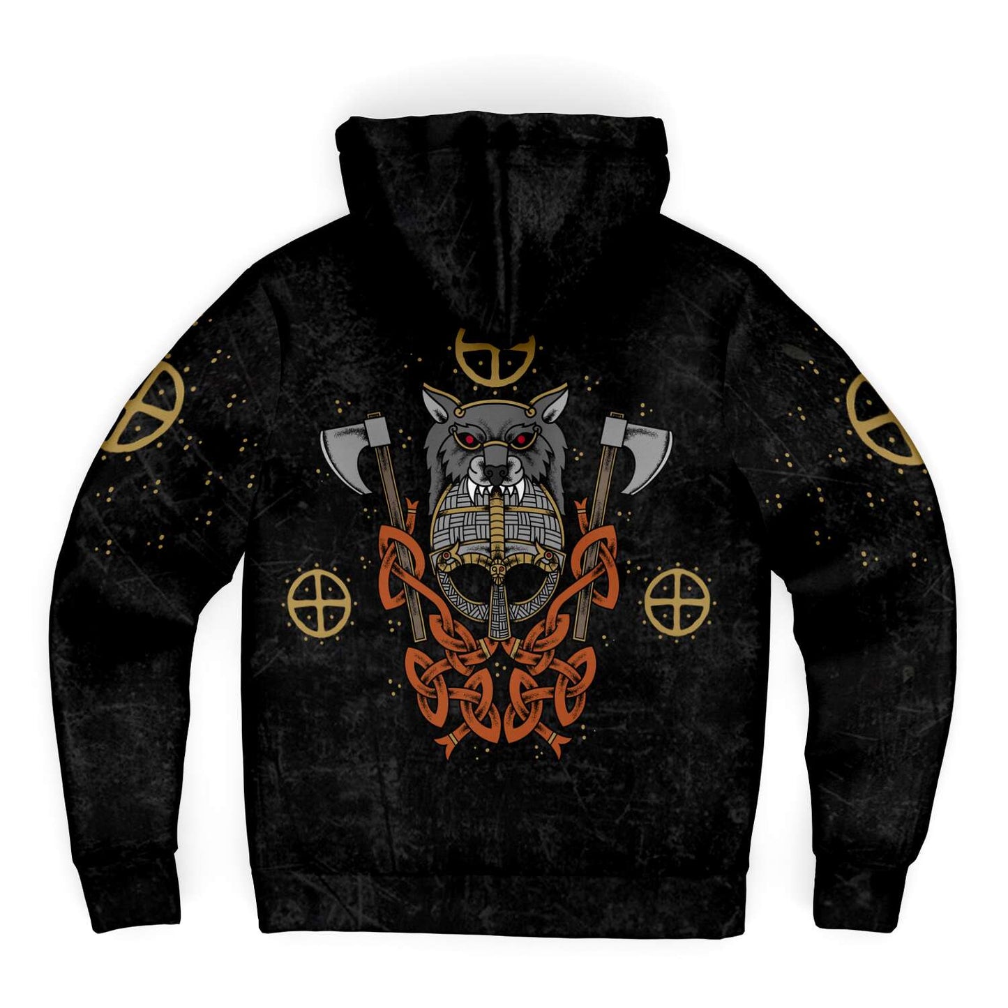 Berserker Microfleece Viking Zip-up Hoodie