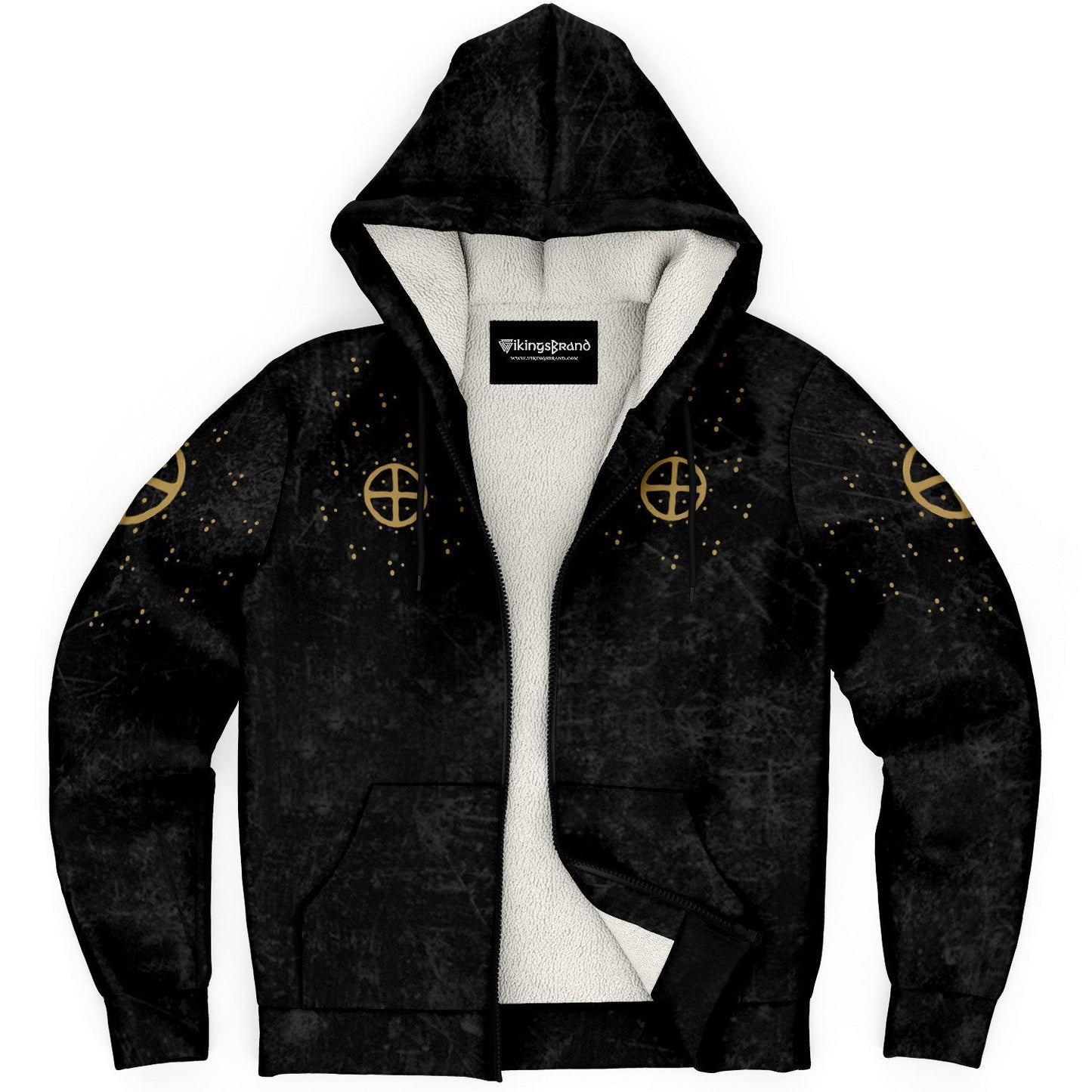 Berserker Microfleece Viking Zip-up Hoodie