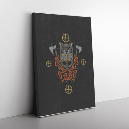 Berserker Viking Wall Art - Norse Home Decor