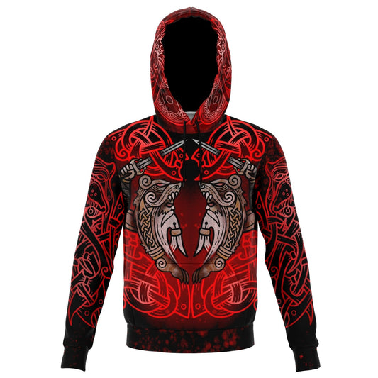 Berserker Warrior Cotton Hoodie - VikingsBrand
